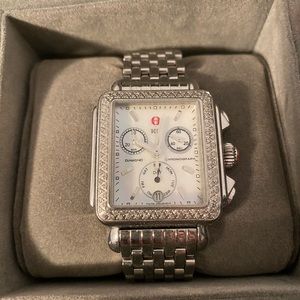 Michele Deco Diamond watch